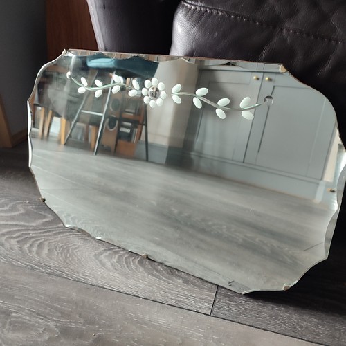 Vintage art deco etched - art,