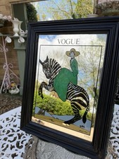 Vintage Vogue Art Deco mirror