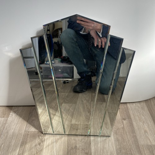 Art deco styled mirror - art,