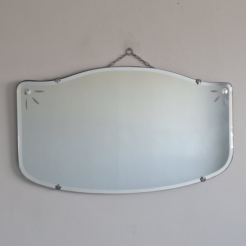 Art deco frameless - deco, wall
