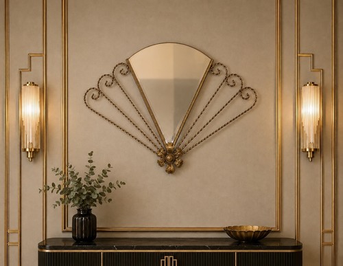 Retro vintage art deco style - vintage,