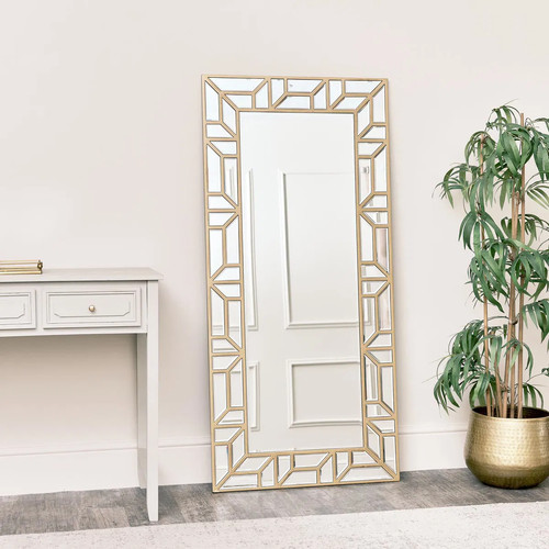 Large gold art - art, framed