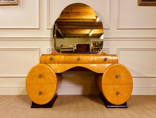 Art deco birds eye - birds,