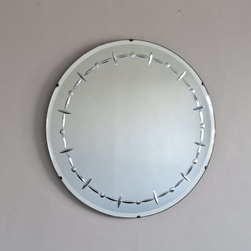 Art deco frameless - art, mirror
