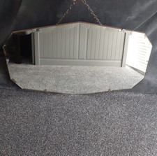 Art Deco Frameless Mirror