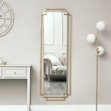 Gold Art Deco Wall Mirror