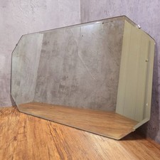 Vintage Art Deco Bevelled Edge