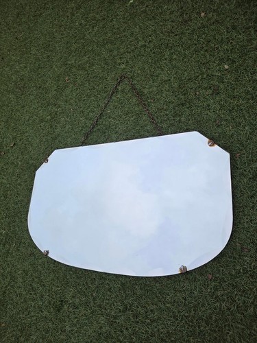 Vintage frameless wall mirror - wall,