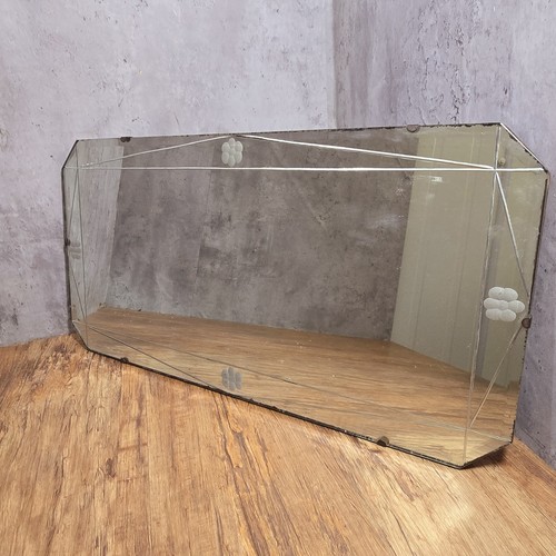 Vintage art deco bevelled - deco, edge