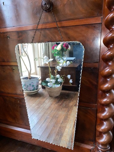 Art deco mirror large country - deco,